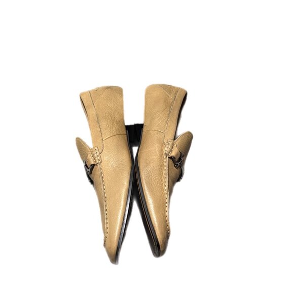 Aston Grey Shoes Mens 9.5 Tan Leather Bit Loafer NAVARRO Gentleman Gangster main image 9